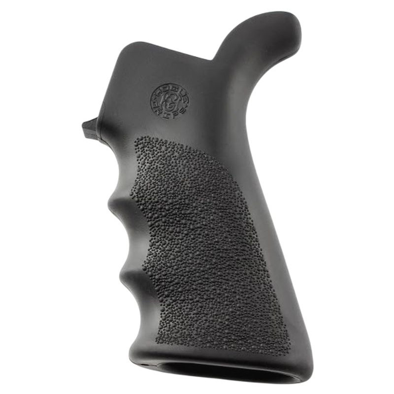 HOGUE Rubber Grip Beavertail with Finger Grooves for AR-15/M-16 (15020)