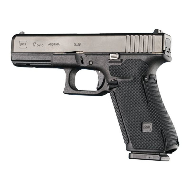 HOGUE Wrapter gumová lepicí rukojeť pro Glock 17 / 17MOS / 34MOS / 45 / 45MOS / 19X (17178) černá