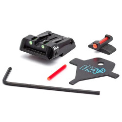 LPA BERETTA Targeting Instruments for Beretta 92X (SPF25BE) with fiber optics - set