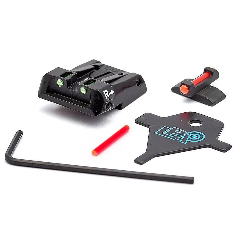 LPA BERETTA Targeting Instruments for Beretta 92X (SPF25BE) with fiber optics - set