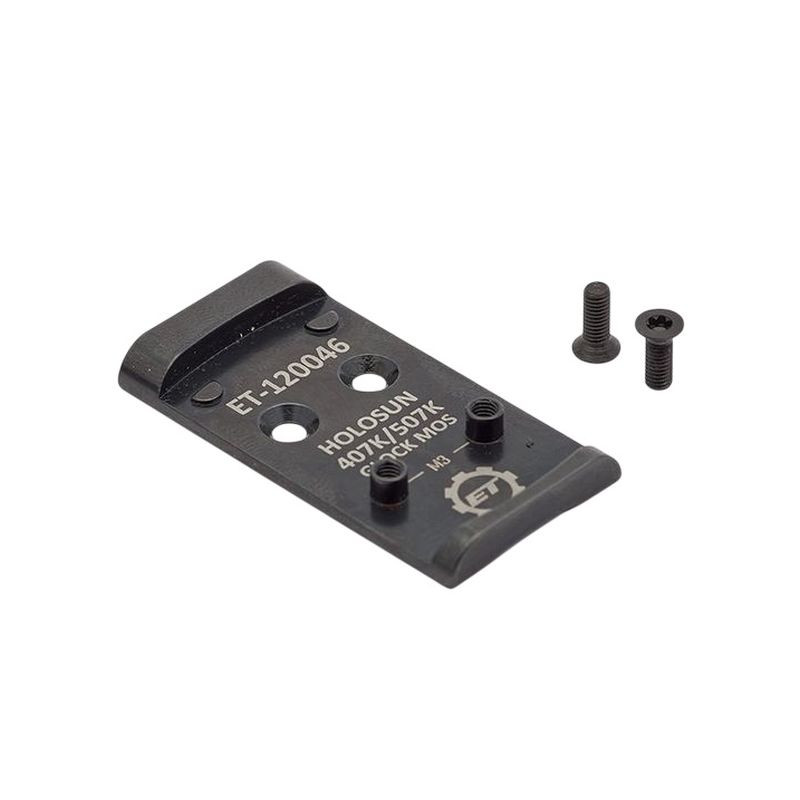 EEMANN TECH GLOCK Mounting Plate for    Glock MOOS / HOLOSUN 407K/507K (120046)