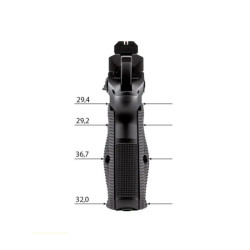 EEMANN TECH CZ Hliníkové vložky pro CZ Shadow 2 Compact - velikost: L (130257) černá