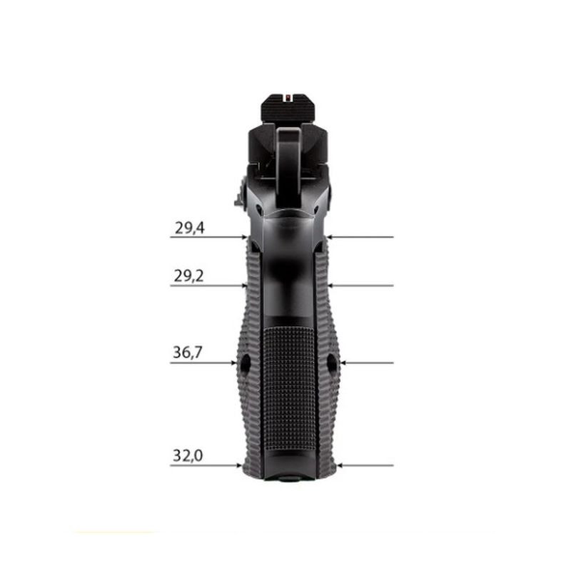 EEMANN TECH CZ Hliníkové vložky pro CZ Shadow 2 Compact - velikost: L (130257) černá