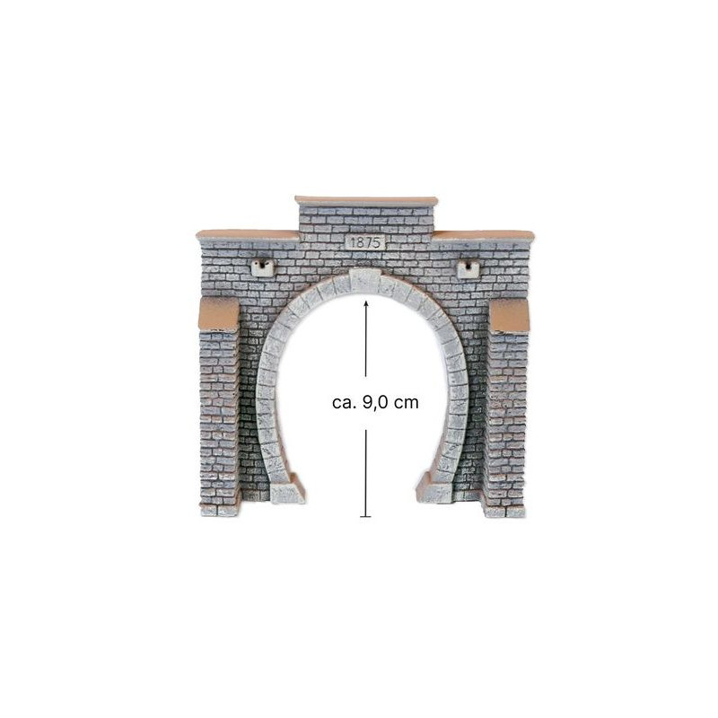 NOCH 58051 Tunnel Portal / Portal        tunelowy jedno-torowy