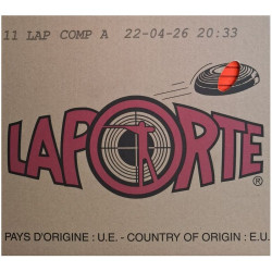 Standard 110 mm / 105 g LAPORTE ( 150 kusů ) Vyrobeno ve Francii