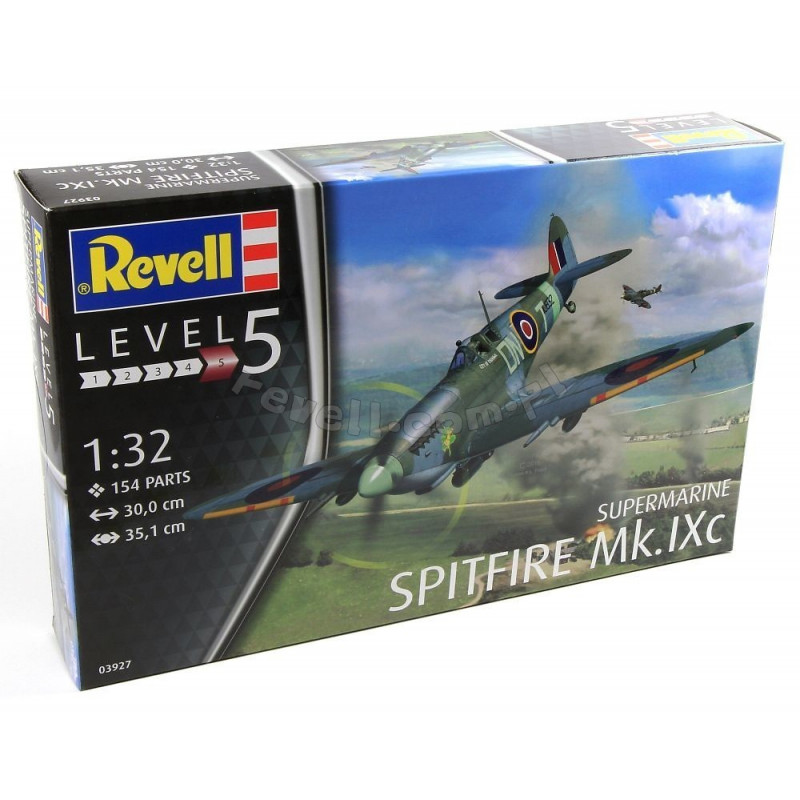 REVELL 1/32 SPITFIRE Mk.IXC (03927)      Supermarine