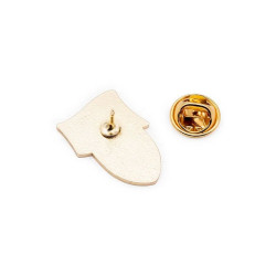 IPSC Shield Official Lapel Pin with Polish Flag (302428) badge with clasp