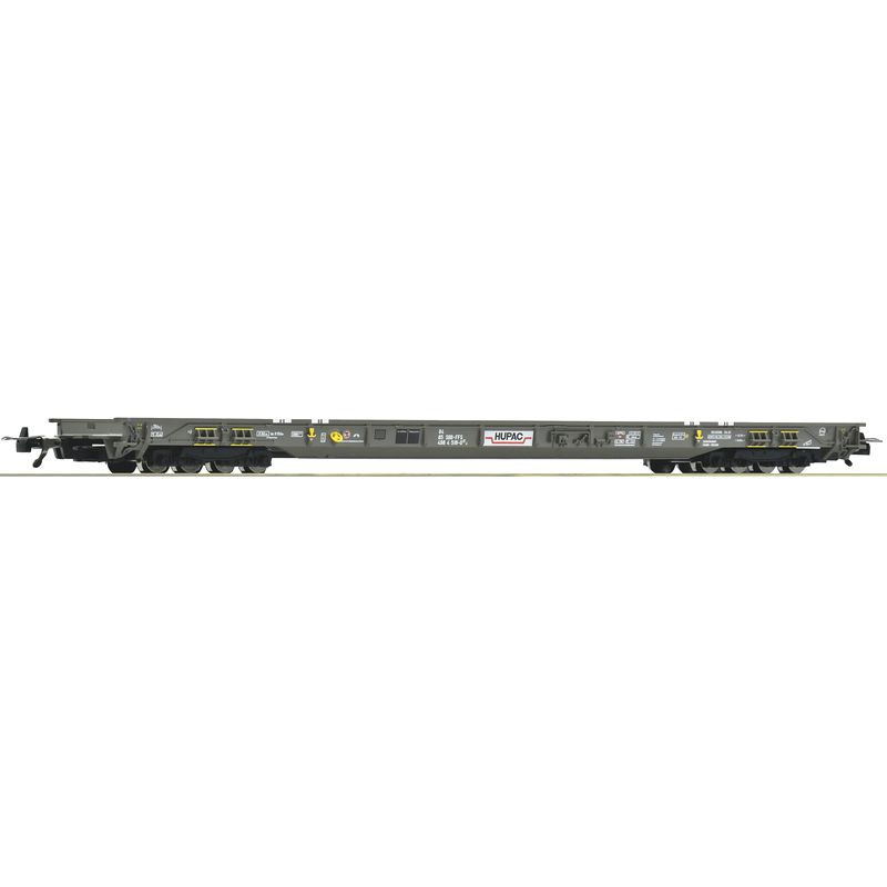 ROCO 6600093 HUPAC platform freight wagon ep.V-VI