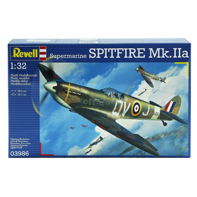 REVELL 1/32 SPITFIRE Mk.IIa (03986)       Supermarine