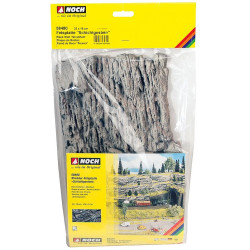 NOCH 58480 Rock Wall “Stratified” /      “Stratified” Rock Wall 33 x 19 cm