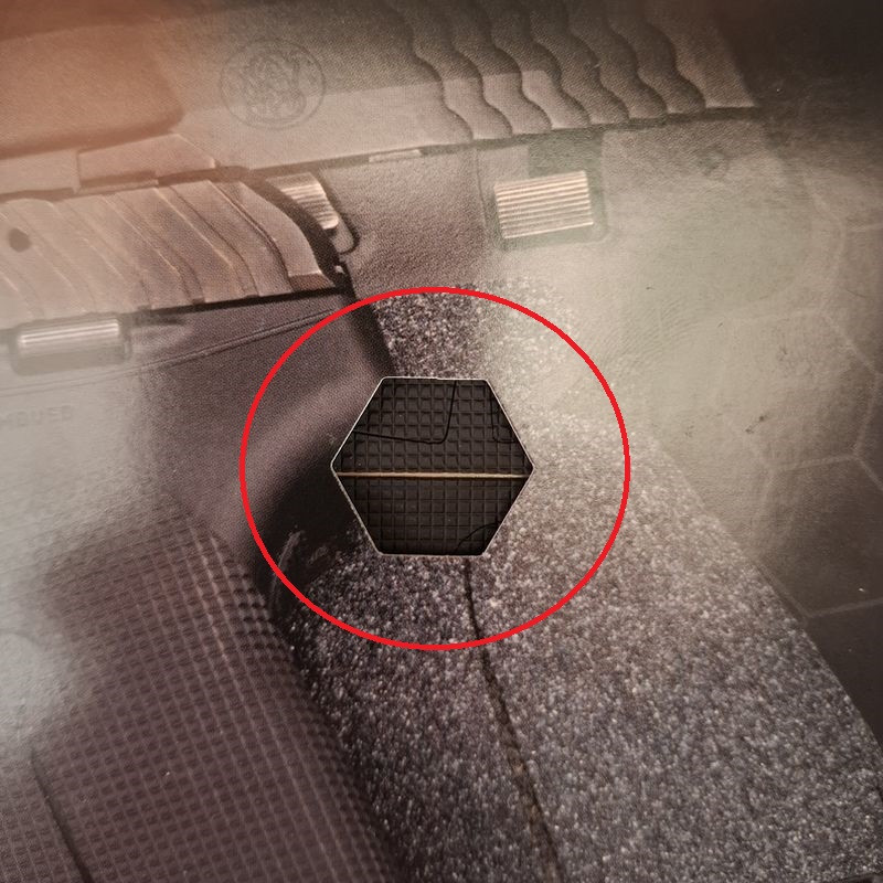 HOGUE Wrapter Rubber Adhesive Grip do CZ P-10 F / 9 mm (17828)