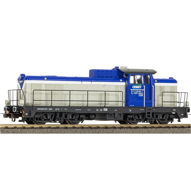 PIKO 59277 Lokomotywa spalinowa SM42     Cement ep.VI