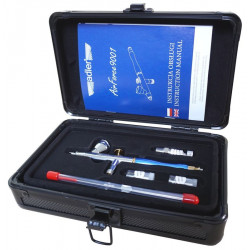 ADLER AEROGRAF 0,2 mm AIRFORCE + dysza 0,3/0,5 mm ( AD-9001 )