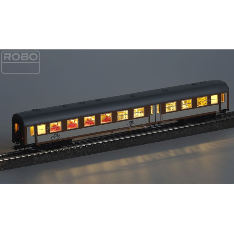 ROBO 272321 Osobní vůz 609A PKP, ep. VI, stanice Katowice*** (s osvětlením)