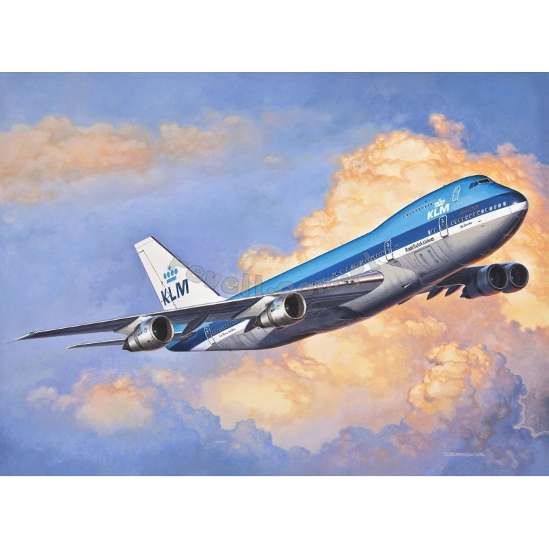 REVELL 1/450 BOEING 747-200 JUMBO JET (03999)