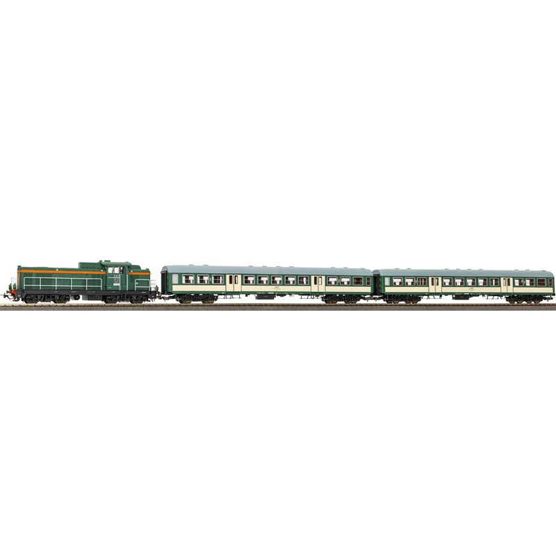 PIKO 57034 ZESTAW STARTOWY z lokomotywą  SP42 + 2 wagonami PKP ep.V