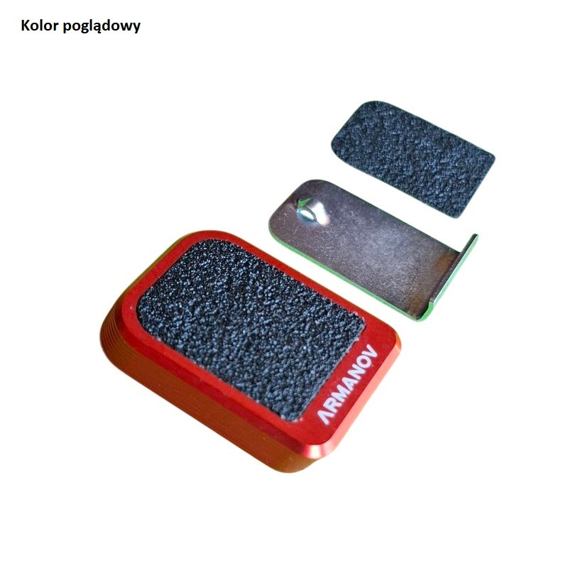 ARMANOV Stopka do magazynka CZ Shadow 2  / SP-01 / 75B / KMR i podobnych / BLACK / +1 nabój (MPCZRACE-BL) Speed Line