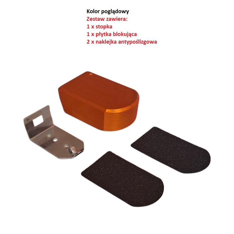 ARMANOV Stopka do magazynka CZ Shadow 2  / SP-01 / 75B / KMR i podobnych / RED / +2 naboje (MPCZ1-RE) MaXXXgrip Line