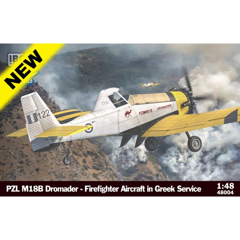 IBG 1/48 PZL M18B DROMADER - Firefighter Aircraft in Greek Service (48004)