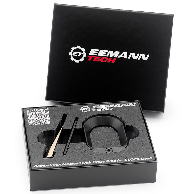 EEMANN TECH GLOCK Lejek do Glock 17 / 45 Gen.6 (120106) Magwell - aluminiowo mosiężny