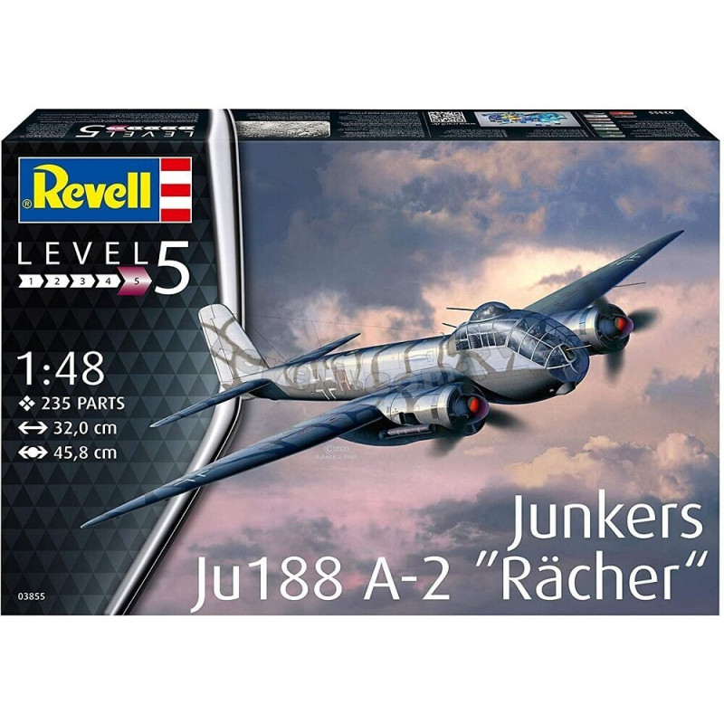 REVELL 1/48 JUNKERS JU-188 A-2 "RACHER" (03855)