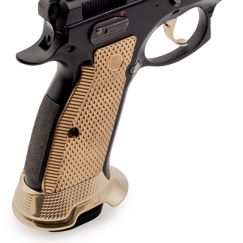 EEMANN TECH CZ Nálevka pro CZ 75 / SP-01 / Shadow (130340) Ultimate – mosazná / Magwell