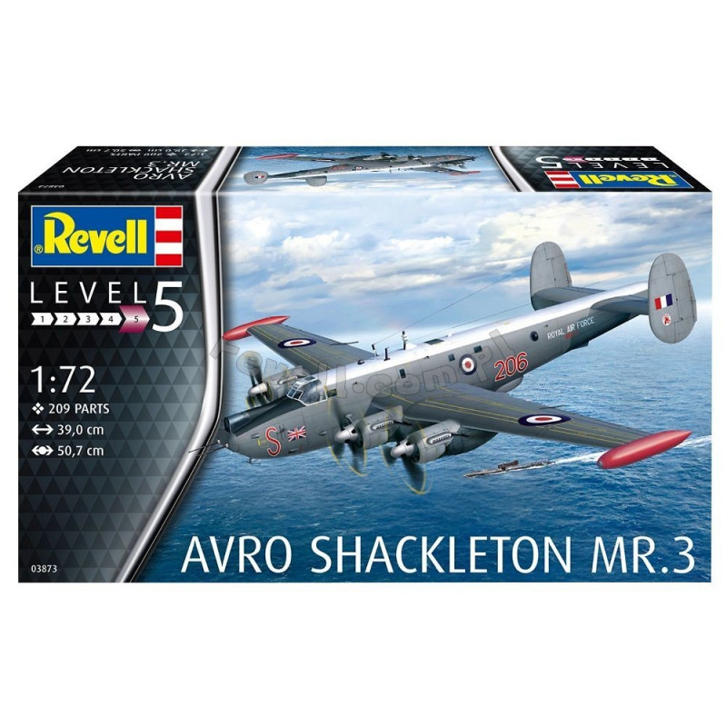 REVELL 1/72 AVRO SHACKLETON MR.3 (03873)