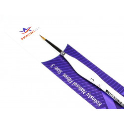 AMAZING ART KOLINSKY BRUSH ROUND 3 (12824)