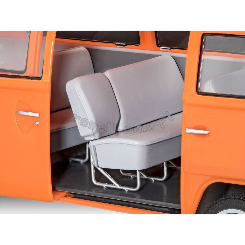 REVELL 1/24 VW TRANSPORTER T2 BUS EASY CLICK SYSTEM (07667)