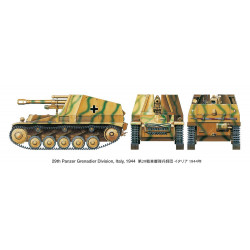 TAMIYA 1/35 GERMAN SELF-PROPELLED HOWITZER WESPE ITALIAN FRONT (35358)