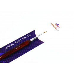 AMAZING ART PĘDZEL SYNTETYCZNY OKRĄGŁY 3/0 (13210)