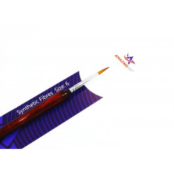 ÚŽASNÝ UMĚLECKÝ SYNTETICKÝ ŠTĚTEC KULATÝ 6 (13289)