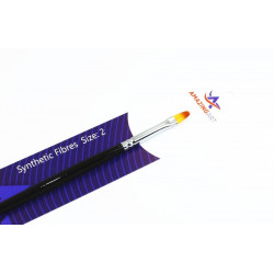 ÚŽASNÝ UMĚLECKÝ SYNTETICKÝ ŠTĚTEC PŮLKRUHOVÝ 2 (12985)