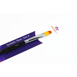 ÚŽASNÝ UMĚLECKÝ SYNTETICKÝ ŠTĚTEC PŮLKRUHOVÝ 8 (13005)