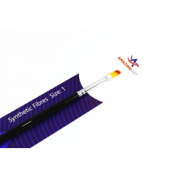 AMAZING ART SYNTHETIC BRUSH BEVELED 1 (13050)