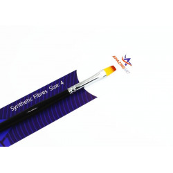 AMAZING ART SYNTHETIC BRUSH BEVELED 4 (13081)