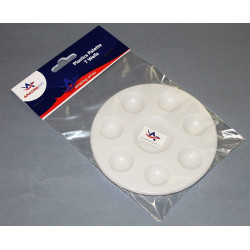 AMAZING ART PALETTE FOR PAINT 7 holes (18499) plastic