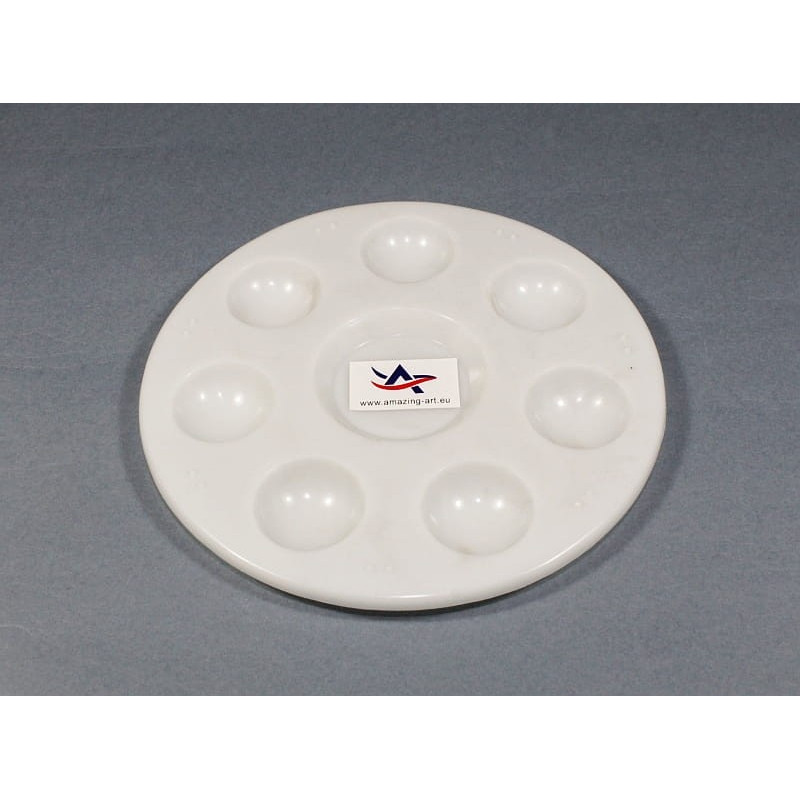 AMAZING ART PALETTE FOR PAINT 7 holes (18499) plastic