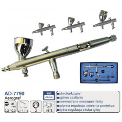 ADLER AEROGRAF 0,2 mm + 0,3 mm ( AD-7790 )