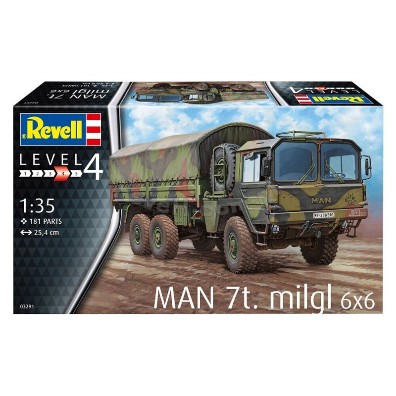 REVELL 1/35 MAN 7T. MILGL 6x6 (03291)