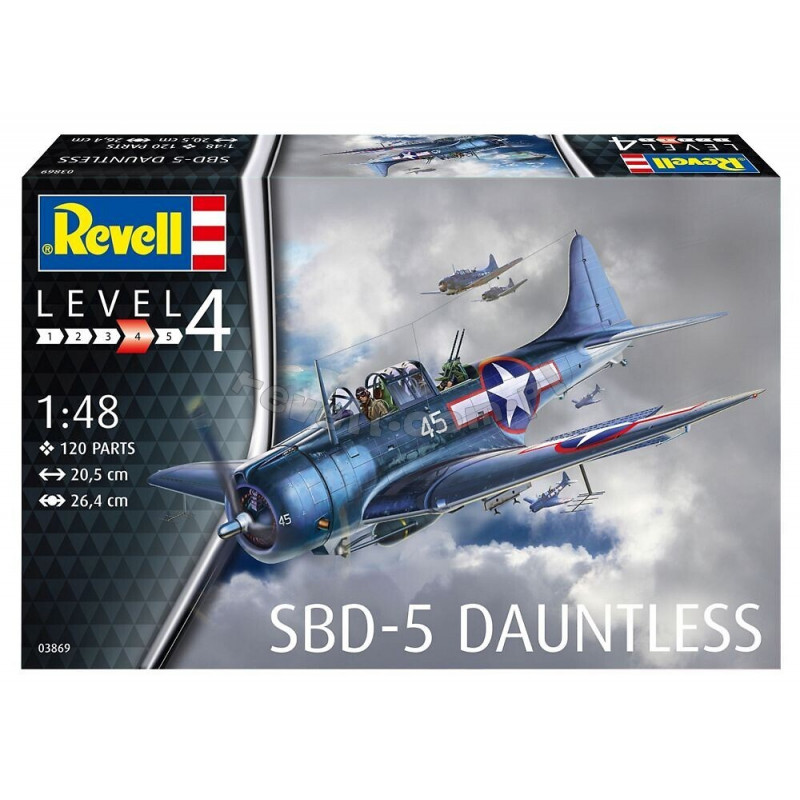 REVELL 1/48 DAUNTLESS SBD-5 (03869)