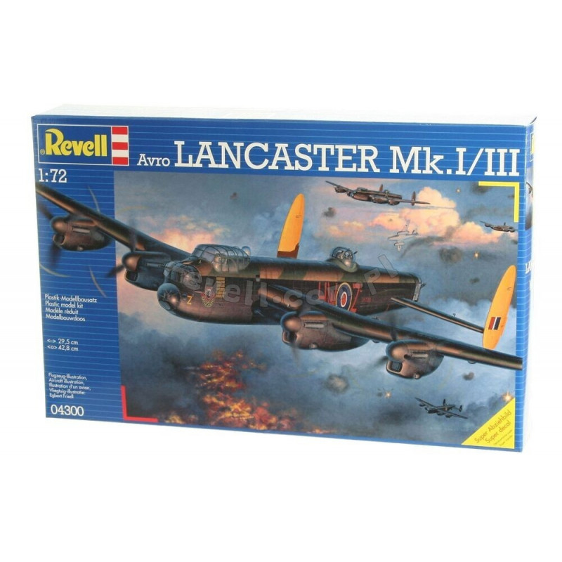 REVELL 1/72 AVRO LANCASTER MK.I/III (04300)