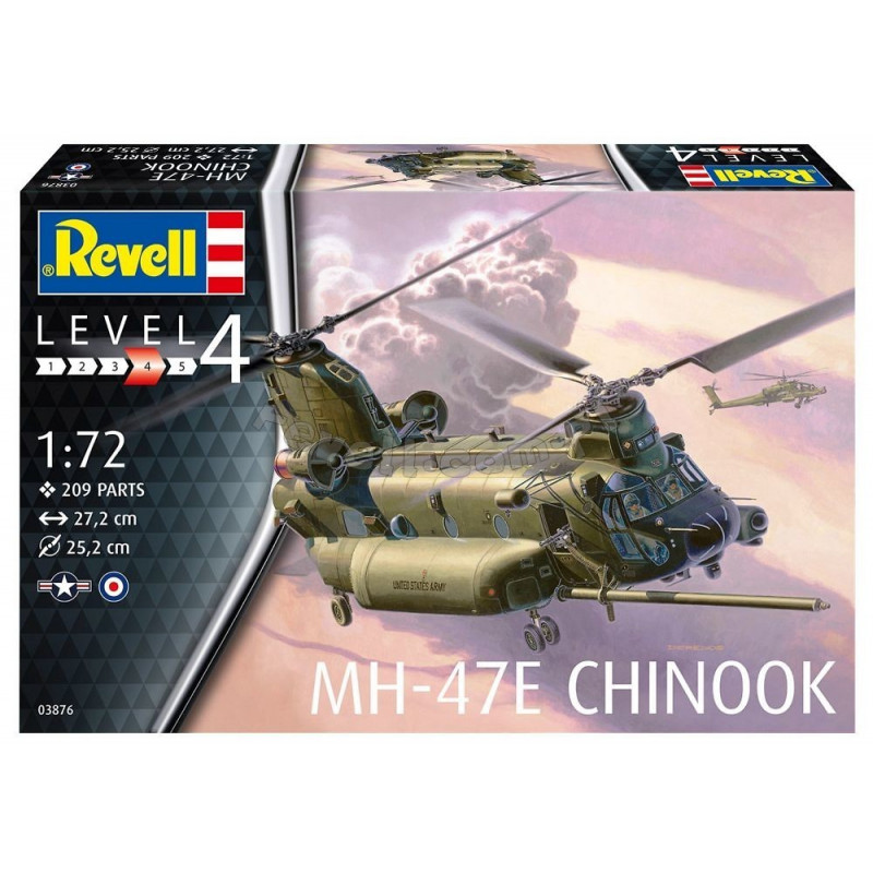 REVELL 1/72 MH-47E CHINOOK (03876)