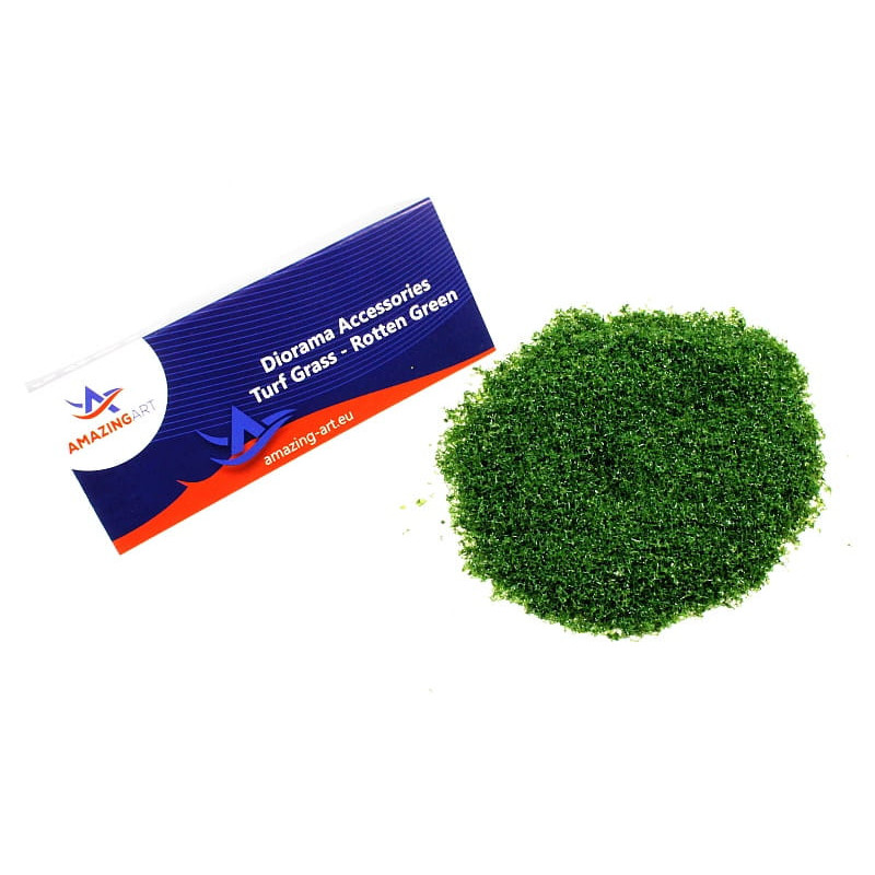 AMAZING ART GRASS TURF BALLAST - ROTTEN GREEN (13777)