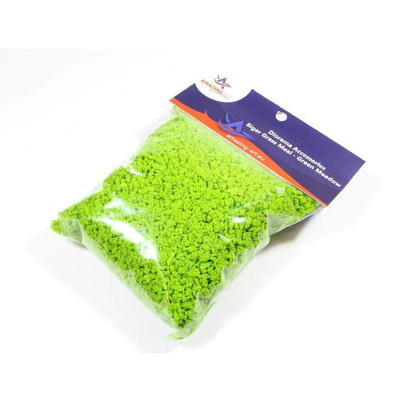 AMAZING ART GRASS COARSE MEAL BALLAST - LIGHT GREEN (13890)