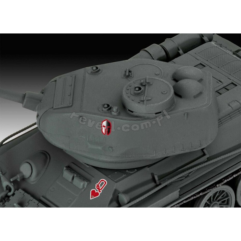 REVELL 1/72 T-34 "WORLD OF TANKS" EASY CLICK SYSTEM (03510)