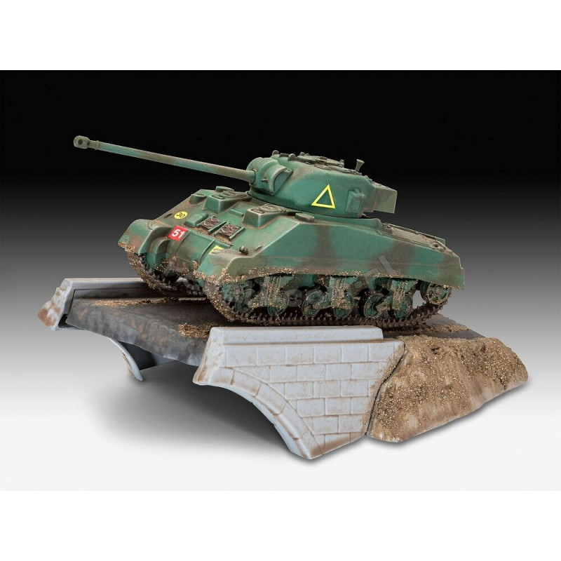 REVELL 1/76 SHERMAN FIREFLY - PRVNÍ DIORÁMA (03299)