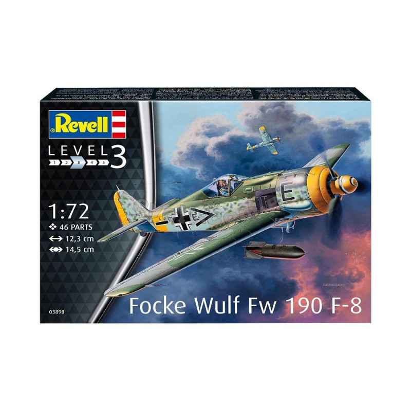 REVELL 1/72 FOCKE WULF FW190 F-8 (03898)