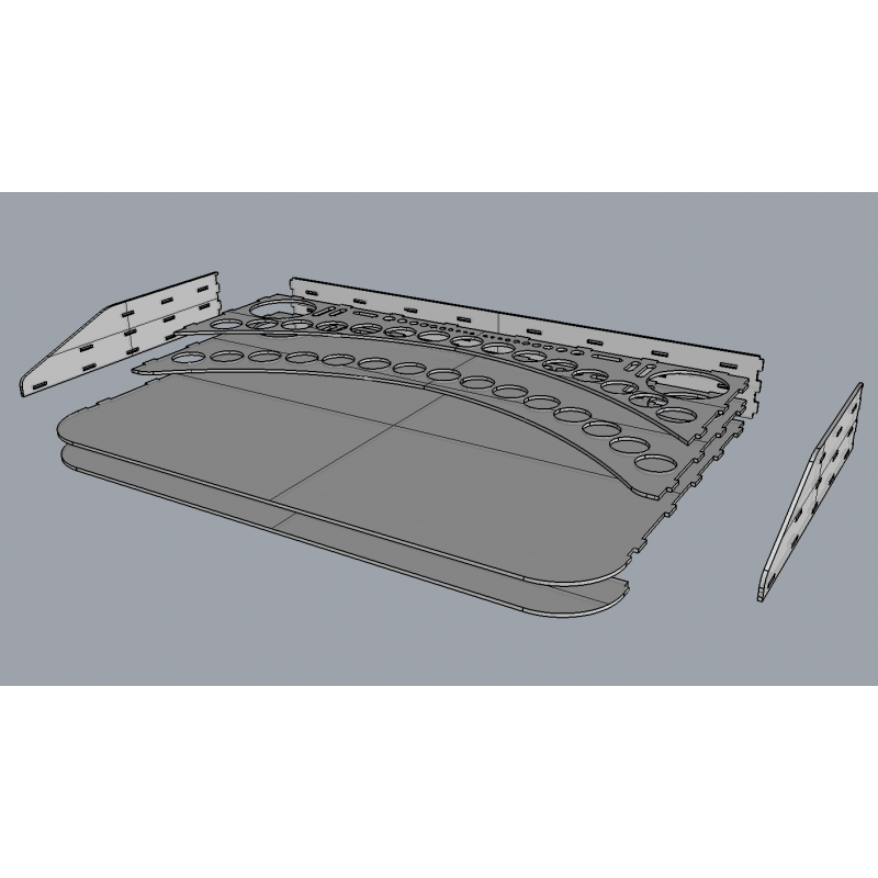 HM CITADEL KIT PAINTING TABLE - acrylic