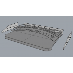 HM TAMIYA KIT PAINTING TABLE - Akrylové barvy